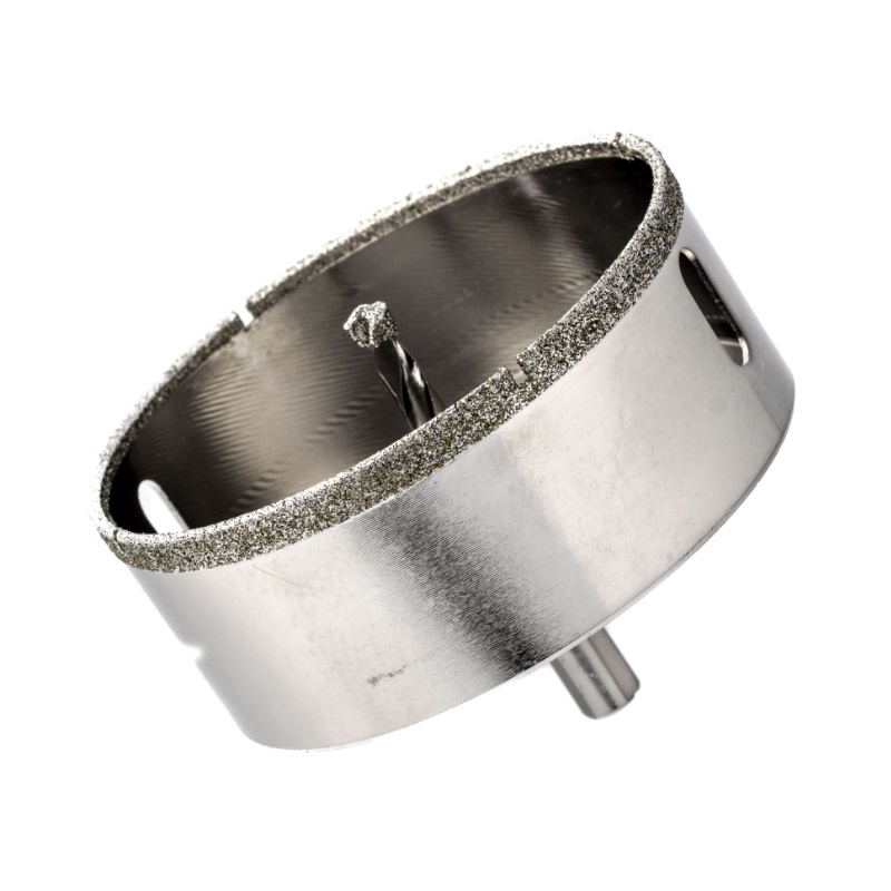 Сверло алмазное Matrix 726823 по керамограниту 85х67 мм 3-гранный хвостовик 1378₽