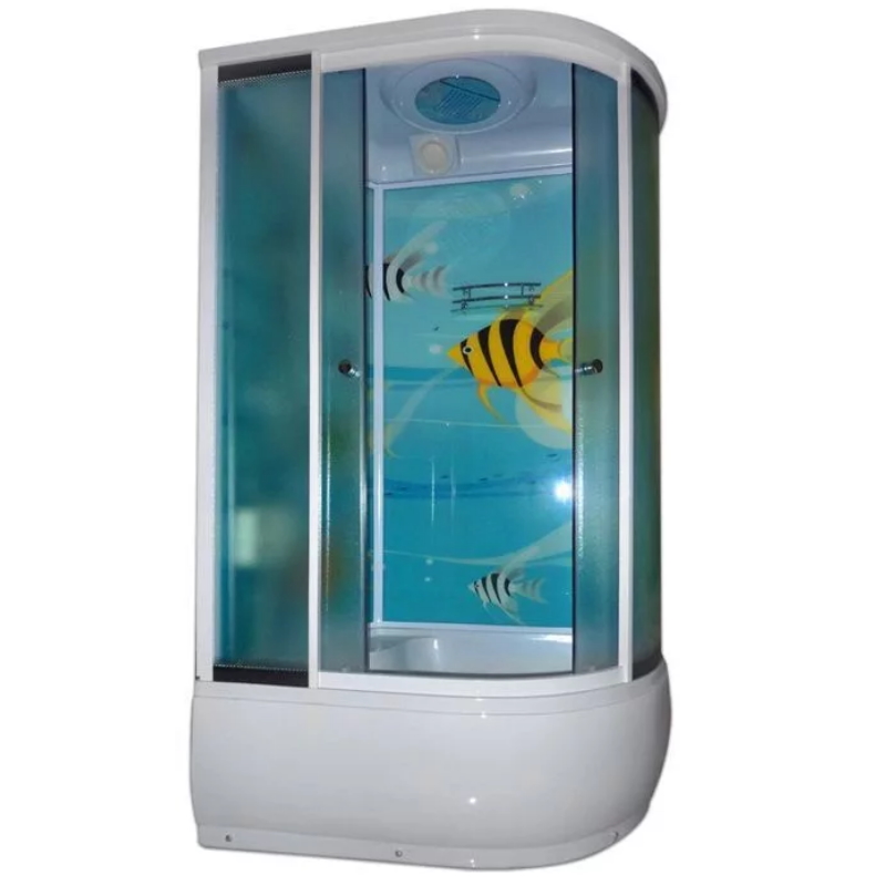 Душевая кабина Aqua Joy AJ-M-3925 L, матовая, 120х80см в Кинешме