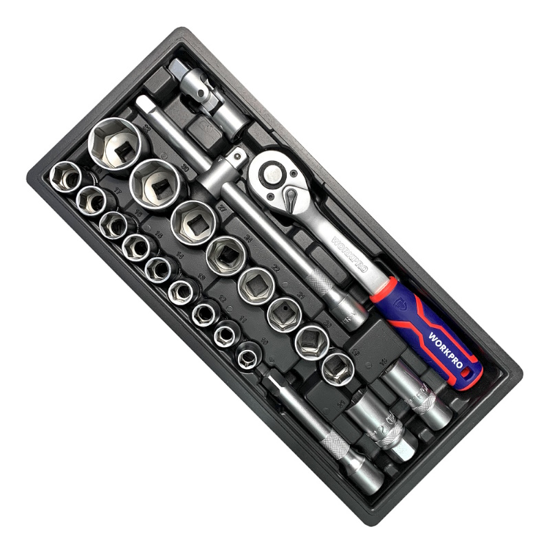 Тележка инструментальная Workpro WP285002B, 7 ящиков с 9 ложементами в Иваново