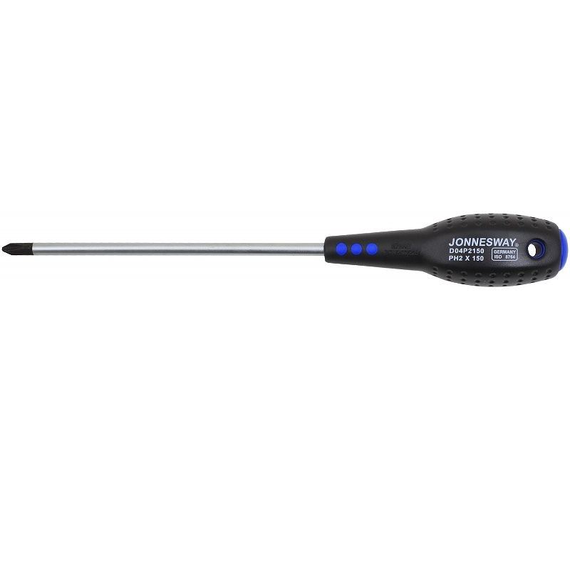 Отвертка крестовая Jonnesway D04P2150 FULL STAR PH2/150 264мм в Коврове