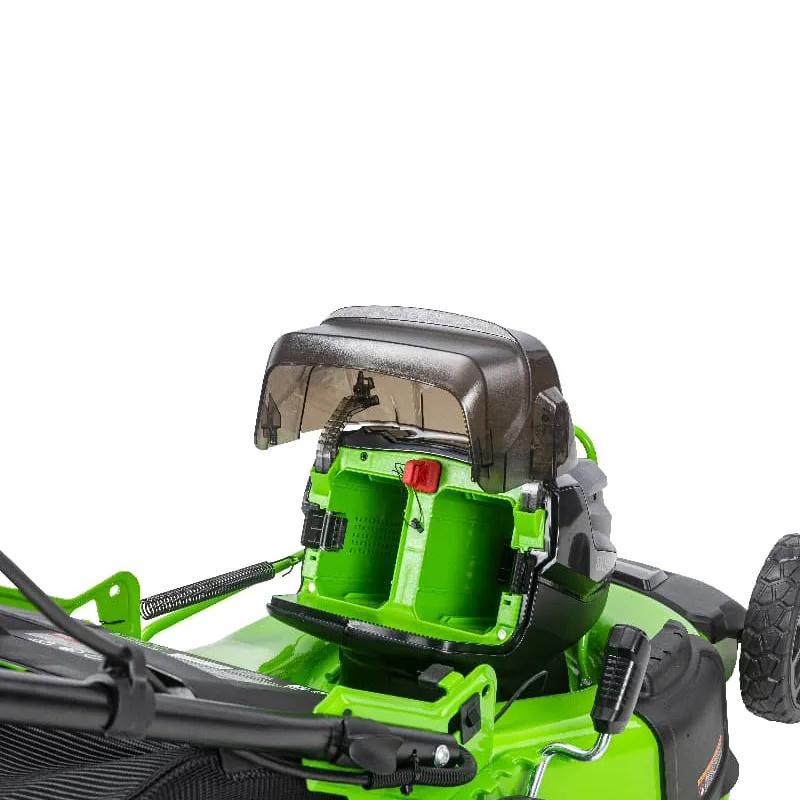 Газонокосилка аккумуляторная Greenworks GC82HPLM51 2518907UB, 82V, 51 см, бесщеточная, с 1хАКБ 5 Ач и ЗУ  в Кинешме