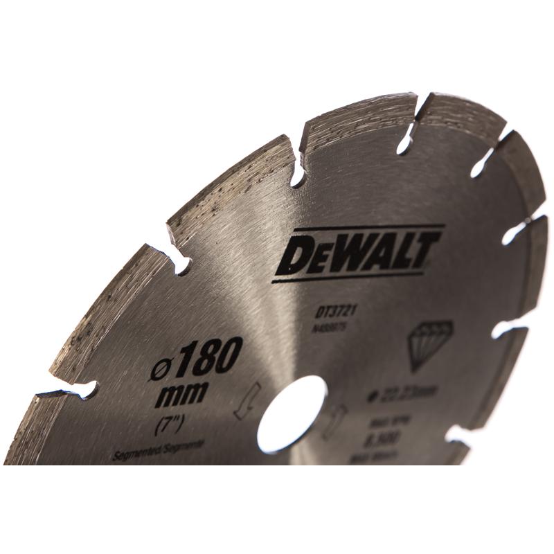Алмазный диск DeWalt DT3721-QZ (диаметр 180 мм, посадочное отверстие 22.2 мм, назначение: бетон, кирпич) в Коврове