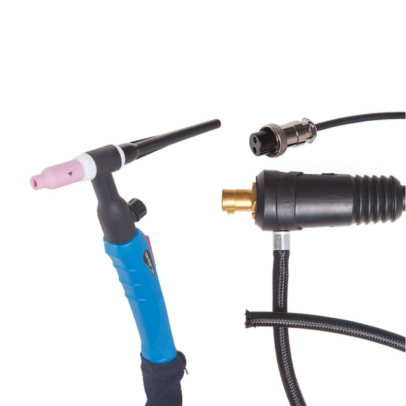 Горелка сварочная Solaris TIG WGT-26V WGT-26V450 4м 250А разъем 35-50 вентиль 4706₽