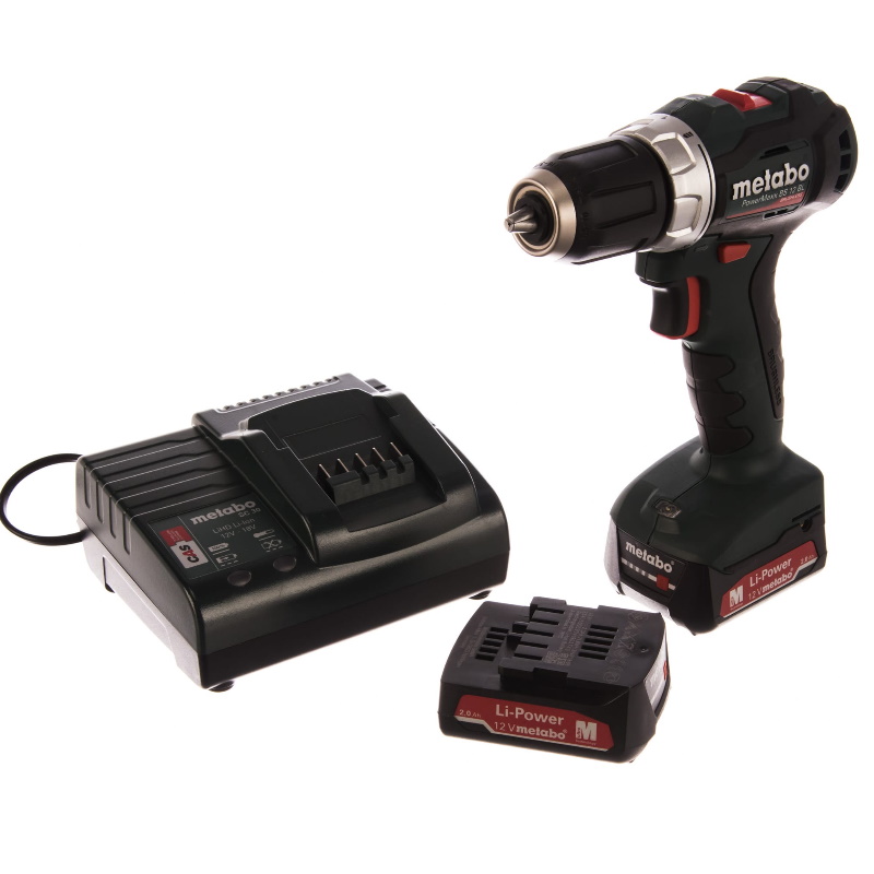 Аккумуляторная дрель-шуруповерт Metabo PowerMaxx BS 12 BL 601038500