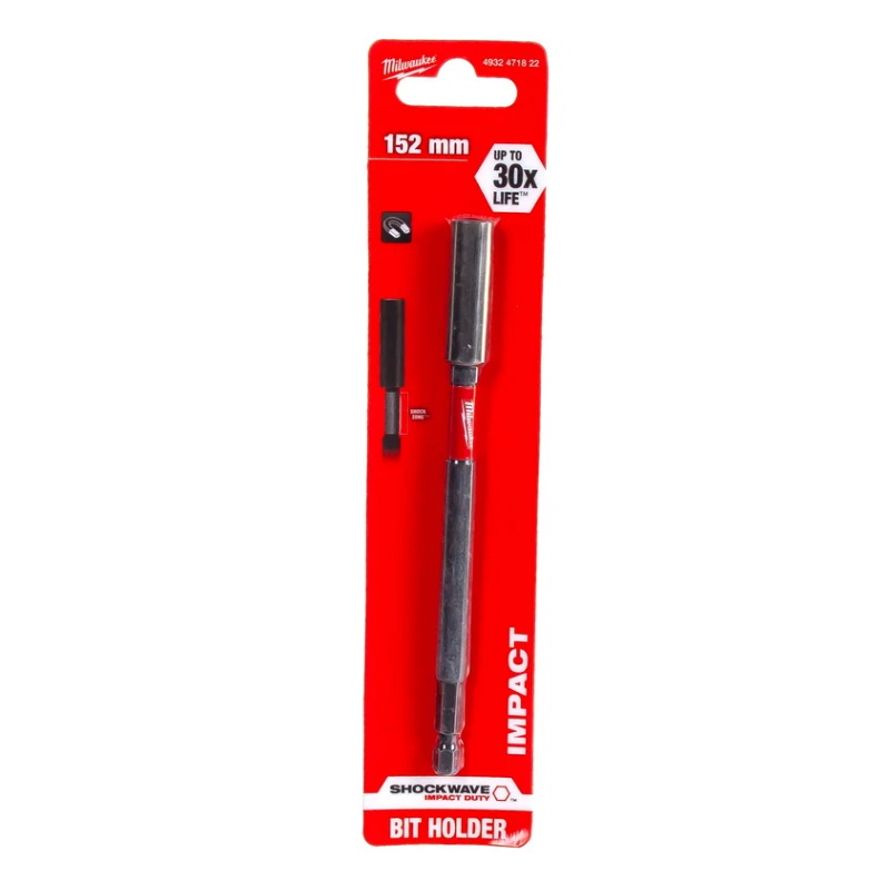 Держатель бит магнитный Milwaukee SHOCKWAVE 4932471822, 1/4" HEX, 152мм, GEN II в Муроме