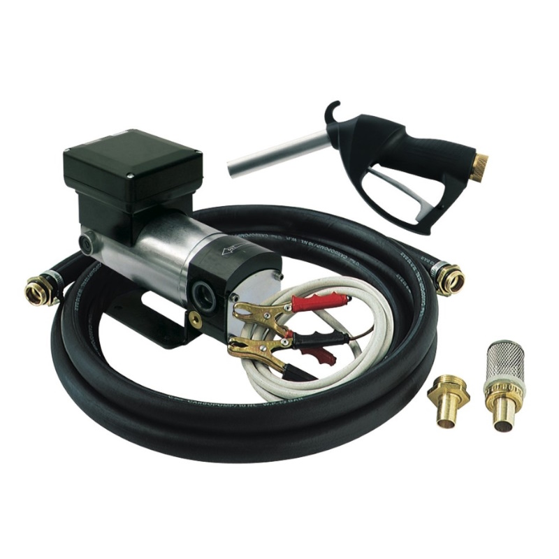 Мобильный комплект для масла Piusi Battery Kit Viscomat 12V F00309060, механический пистолет, рукав 4 м, 10 л/мин в Муроме
