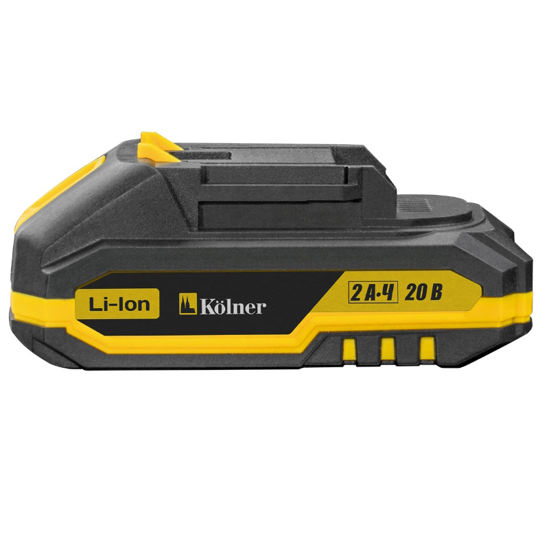 Аккумулятор Kolner KBL 202MKT 4610092018461 20В 2Ач Li-Ion 1311₽