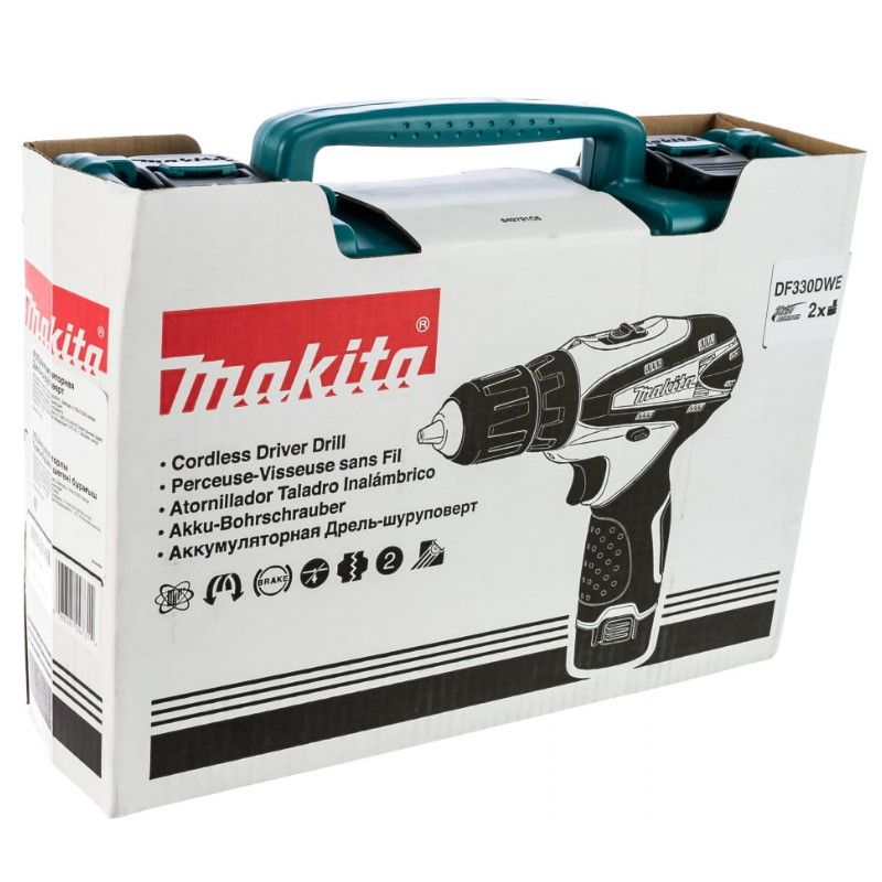 Аккумуляторная дрель-шуруповерт Makita DF 330DWE в Иваново