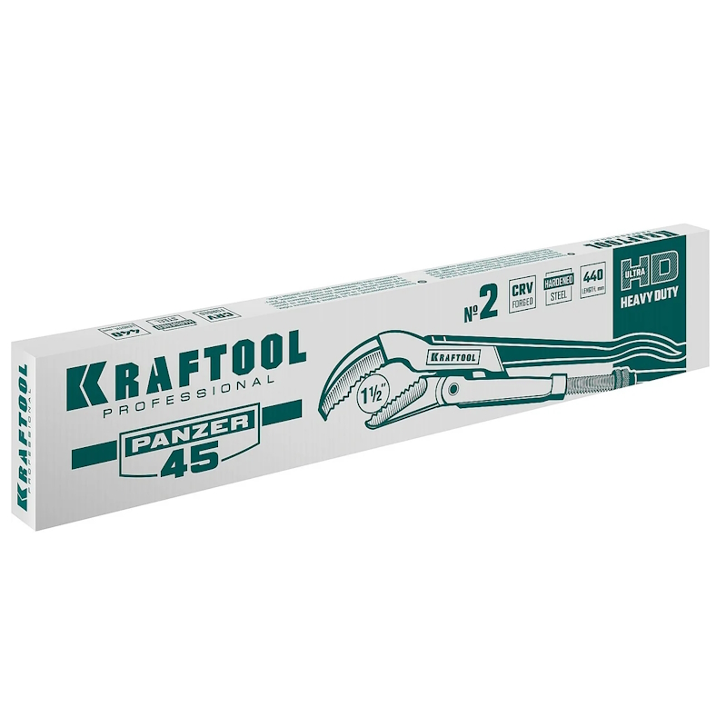 Ключ трубный изогнутые губки Kraftool PANZER-45 2735-15_z02
