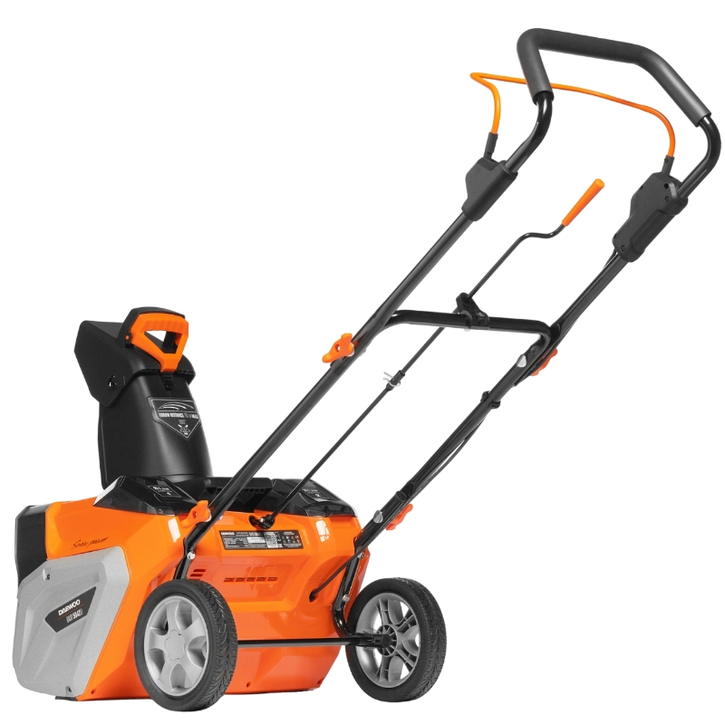 Снегоуборщик аккумуляторный Daewoo DAST 5042Li SET, бесщеточный двигатель 2x21 В, 51см 2штАКБ 4Ач+ЗУ в Переславле