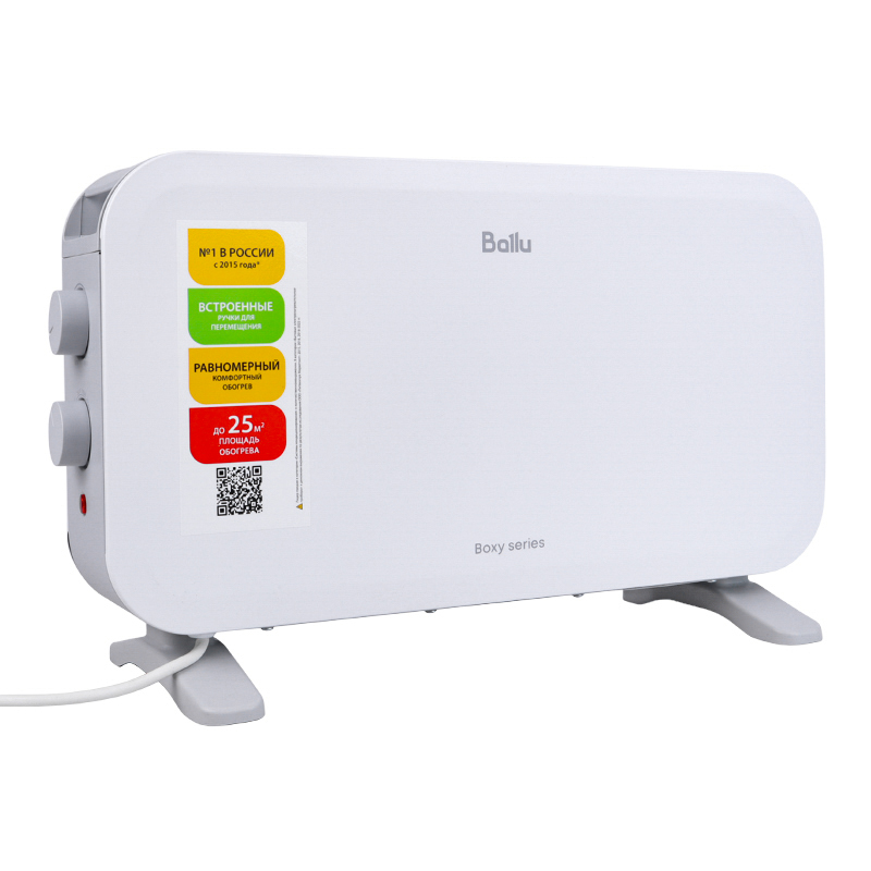 Конвектор электрический Ballu BOXY BEC/BMS-2000, 750/1250/2000 Вт в Рыбинске