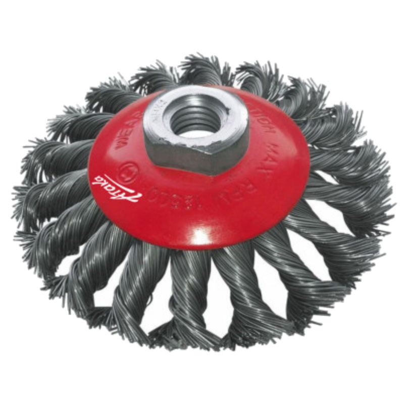 Щетка Атака N026 115 мм M14 вогнутая витая 464₽