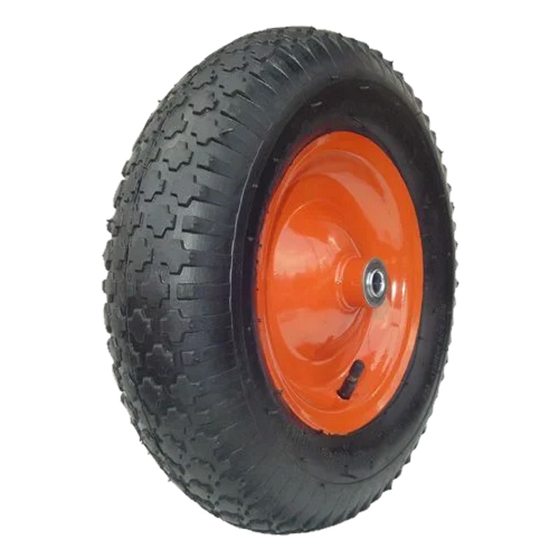 Колесо для одноколесной тачки Variant 325300-8-К99-1С камерное с подшипником 16 мм обод металл 689₽