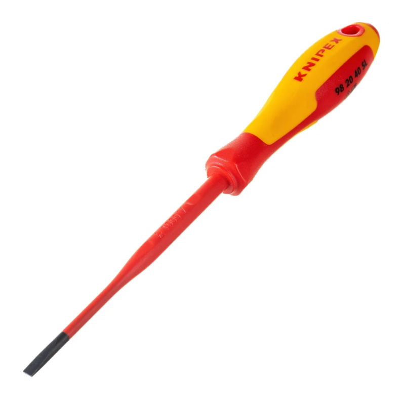 Отвертка шлицевая изол. Knipex KN-982040 1000В 4х0,8х100 мм  в Рыбинске
