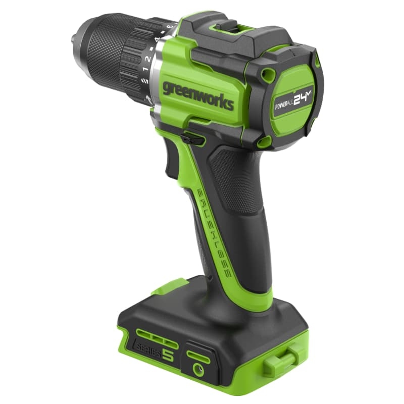 Дрель-шуруповерт аккумуляторный Greenworks DD560 3708407, 24В, б/щ (без АКБ и ЗУ)