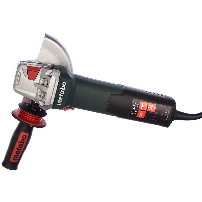 Угловая шлифмашина (болгарка) Metabo W 12-150 Quick 600407010, 150 мм, 1250 Вт в Переславле