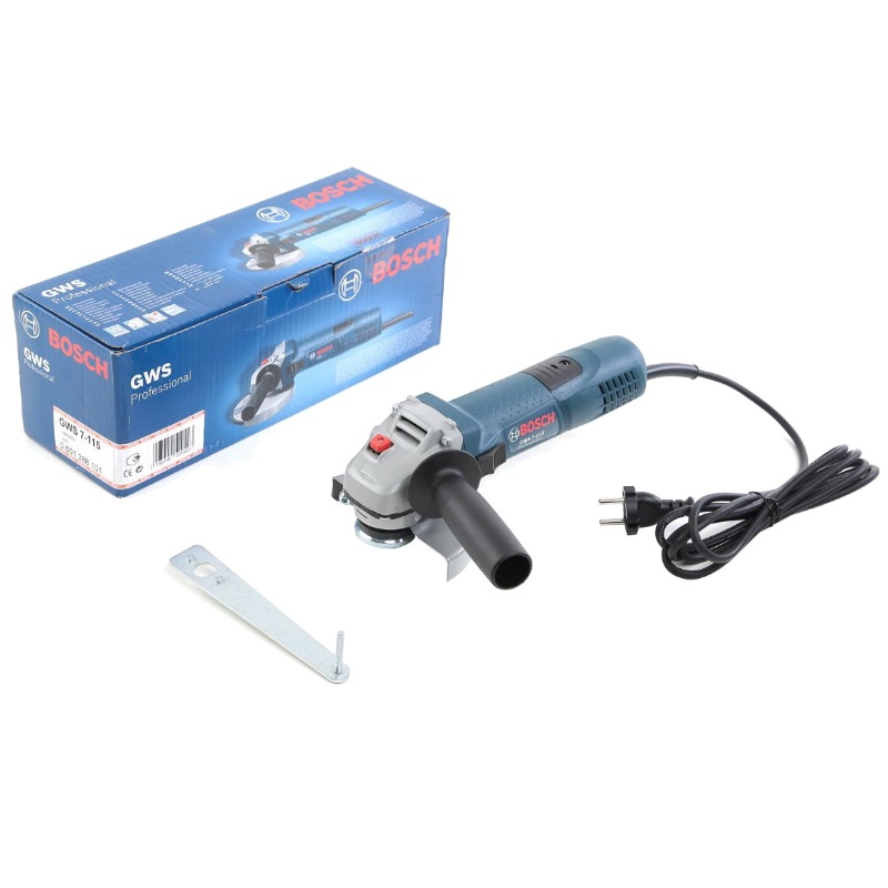Угловая шлифмашина (болгарка) Bosch GWS 7-115 0.601.388.101, 115 мм, 720 Вт в Рыбинске