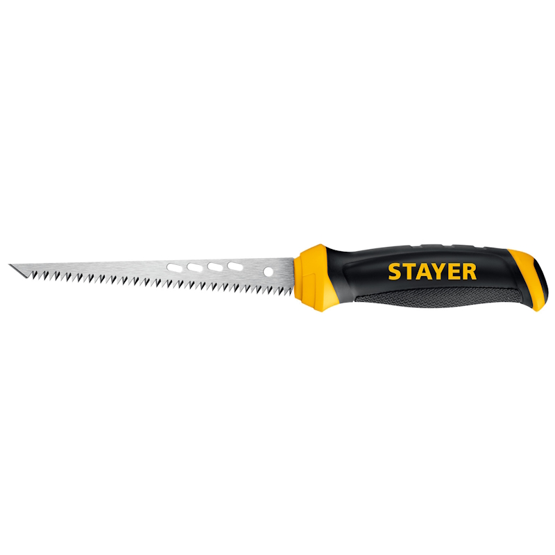 Ножовка Stayer "PROFI" 15173_z01, выкружная по гипсокартону, 8TPI, 160мм в Кинешме