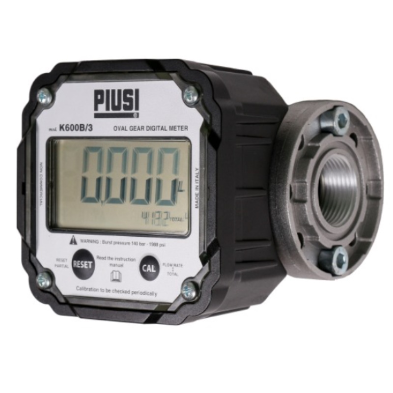 Электронный счетчик для масла Piusi K600 B/3 F00491010, 10-100 л/мин в Туле