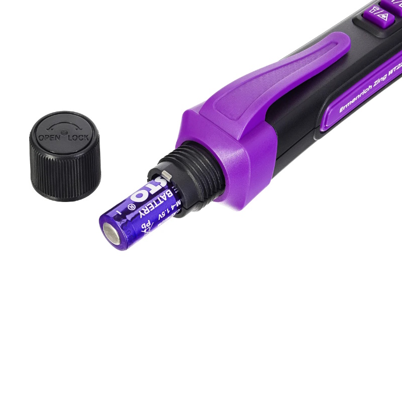 Индикатор напряжения Ermenrich Zing WT22 85318, фиолетовый
