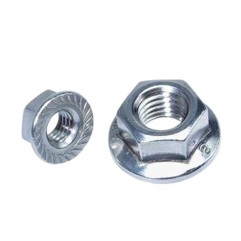 Гайка Starfix SMP1-66043-50 М8 с фланцем цинк DIN 6923 50 штук в пластиковом контейнере 120₽