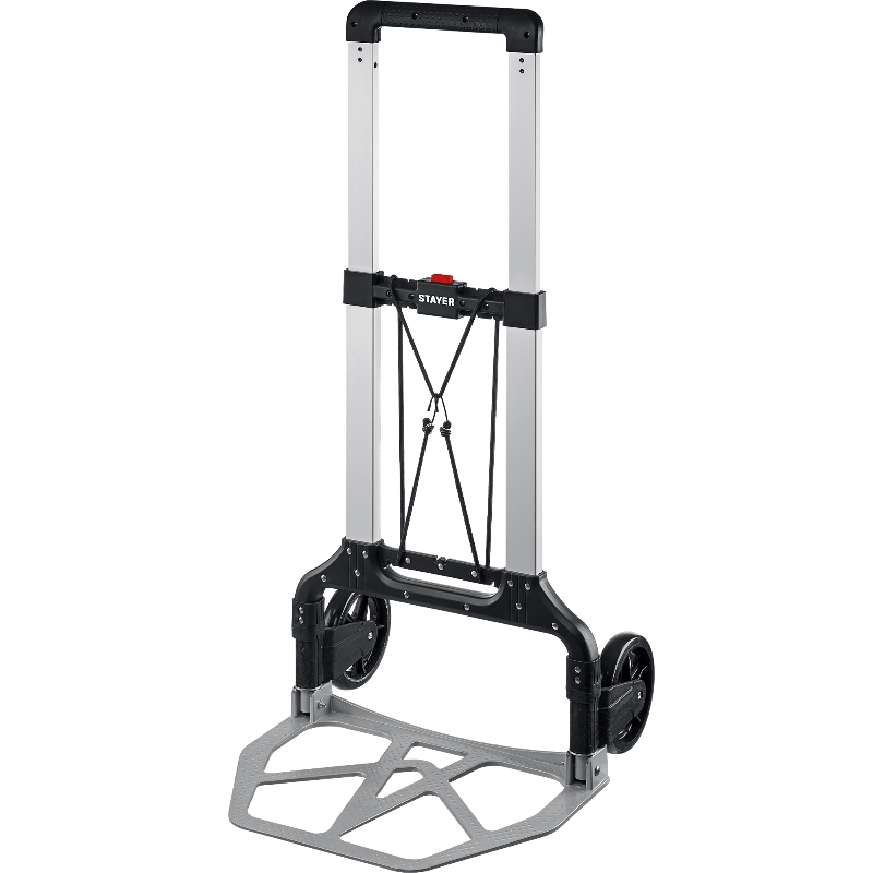 Складная хозяйственная тележка Stayer PROTruck 38755-120, до 120 кг, из алюминиевого сплава, платформа 48.5 х 35 см, колеса d 16 см, вес 5 кг в Переславле