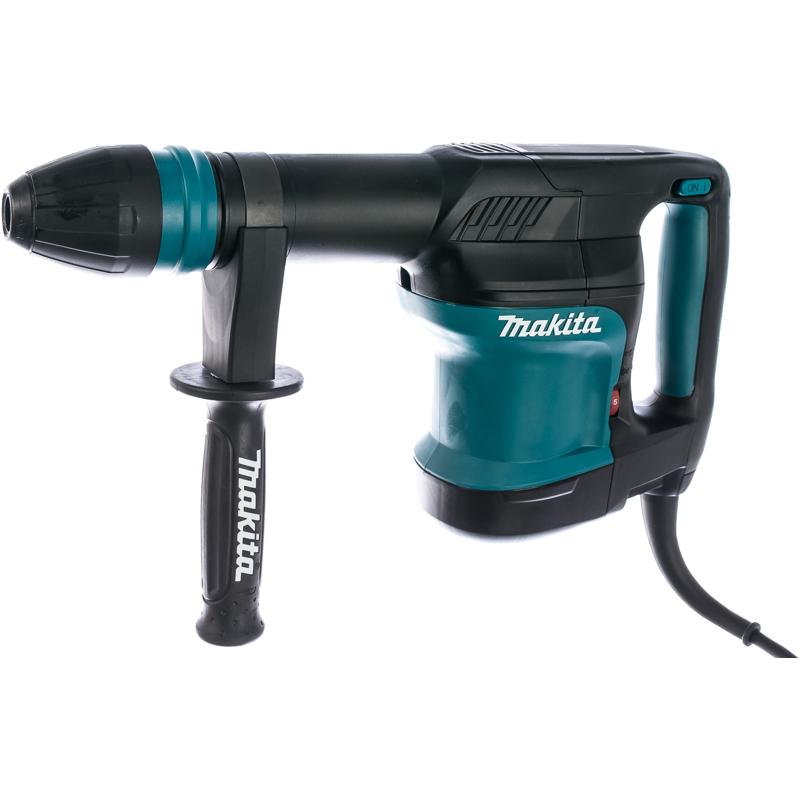 Отбойный молоток Makita HM0870C (тип патрона SDS Max, число ударов/мин 2650, номинальная мощность 1110 вт, кейс)