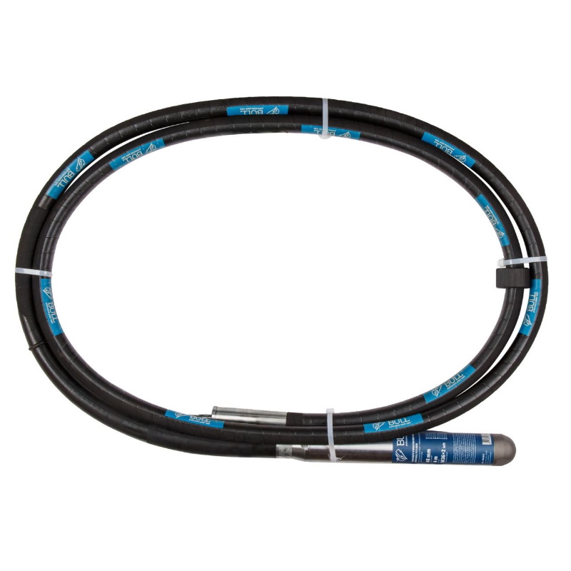 Вал гибкий Bull 1329660 6 м в сборе с вибронаконечником 58 мм для вибратора PCV 6026 30189₽