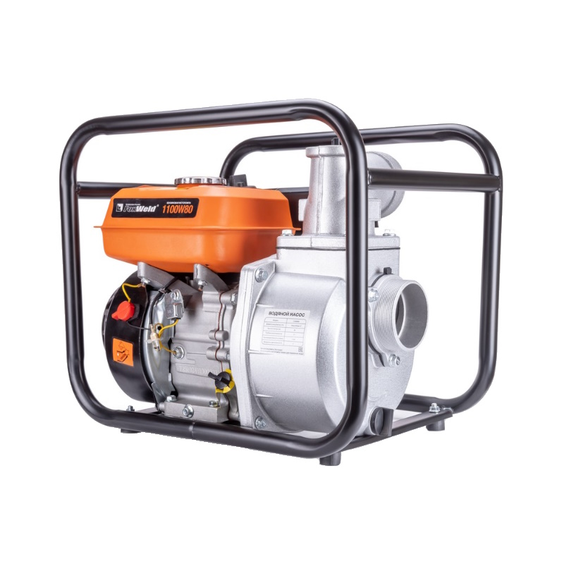 Мотопомпа бензиновая FoxWeld 1100W80 7251 в Ярославле
