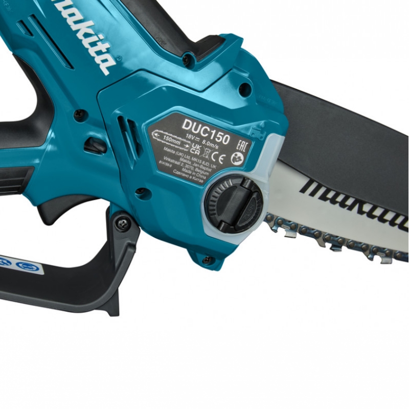 Пила цепная аккумуляторная бесщеточная Makita DUC150Z UC029G, 18В,  6"/15см, + Кобура для пилы в Кинешме