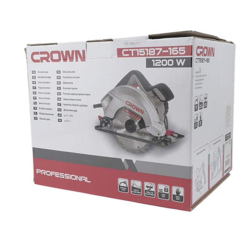 Циркулярная пила Crown CT15187-165 во Владимире