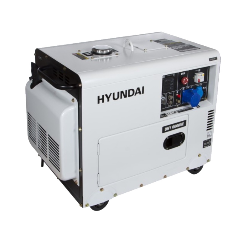 Дизельный генератор Hyundai DHY 6000SE