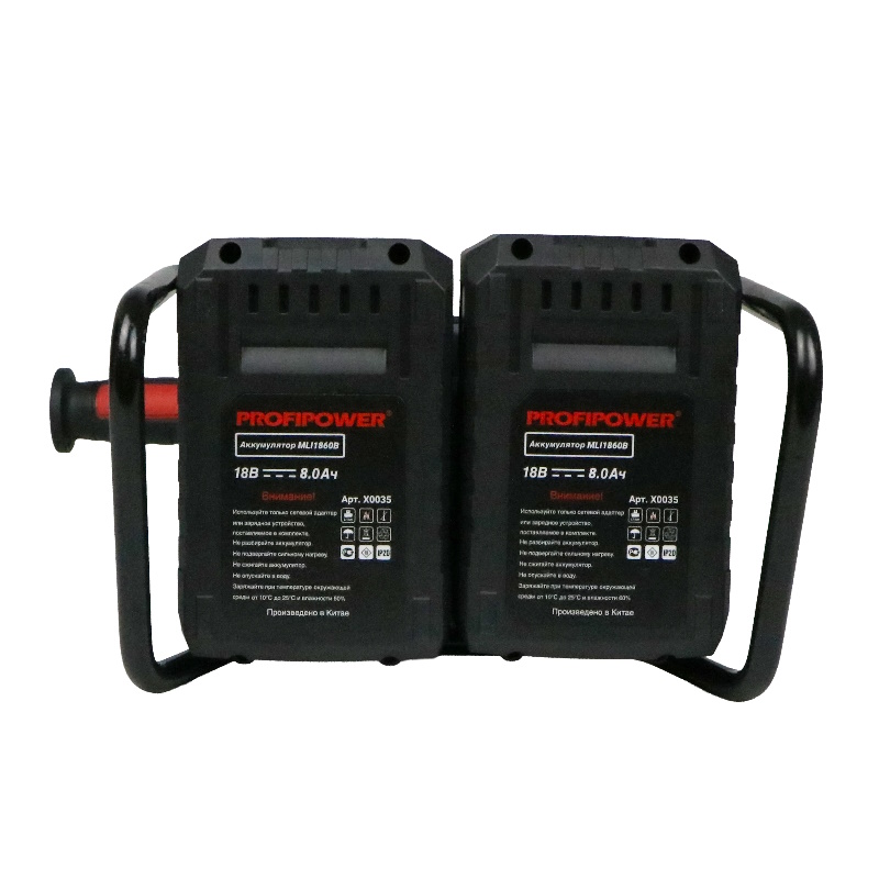 Угловая шлифмашина (болгарка) аккумуляторная ProfiPower 40B 40B-230 E0234, 230 мм, 40 В, плавный пуск, регулировка оборотов, в кейсе в Череповце