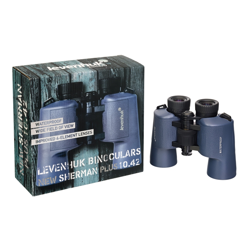 Бинокль Levenhuk New Sherman PLUS 84610, 10x42 в Иваново