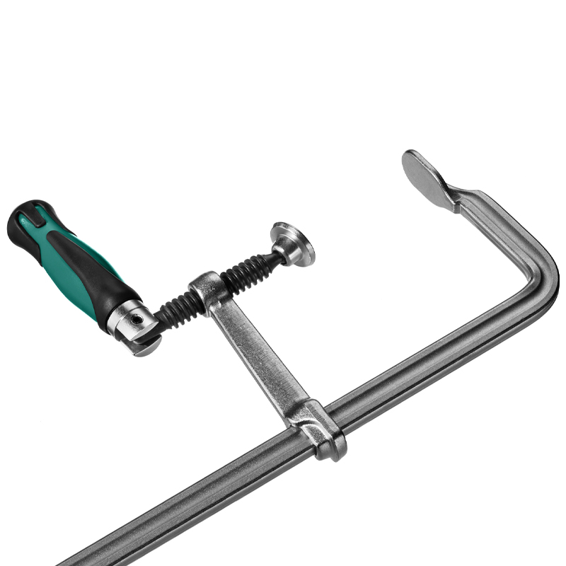 Цельнокованая струбцина Kraftool Forge FF-200/100, F 32014-100-200 (100 х 200 мм) в Ярославле