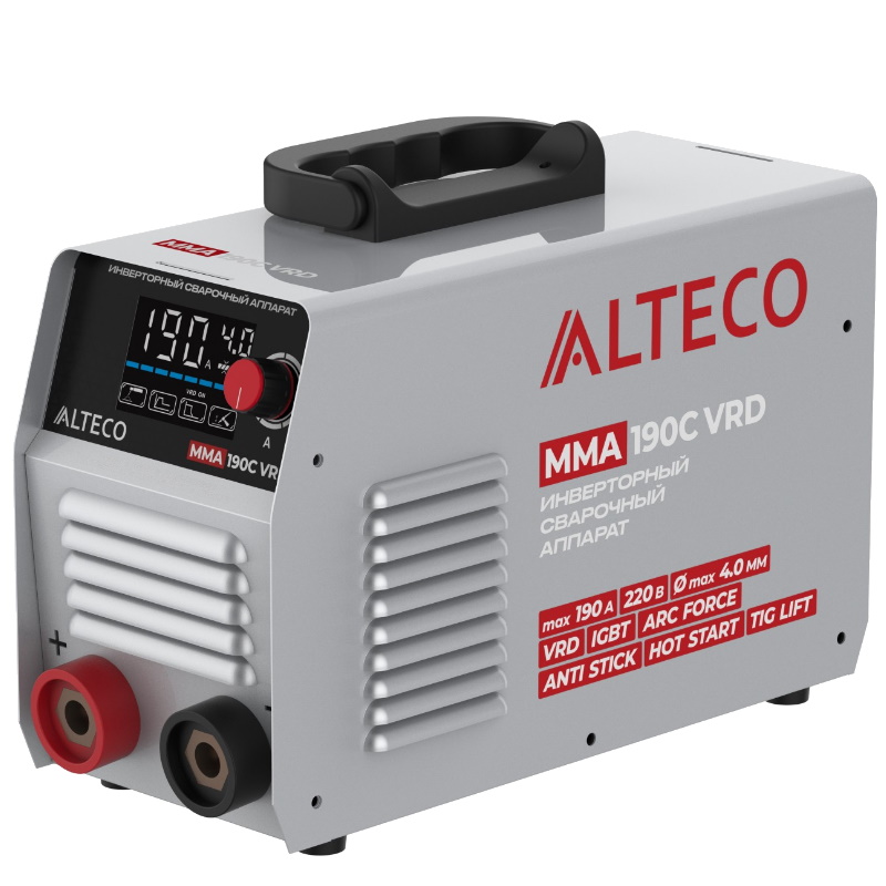 Сварочный аппарат инверторный Alteco MMA-190С VRD 70221