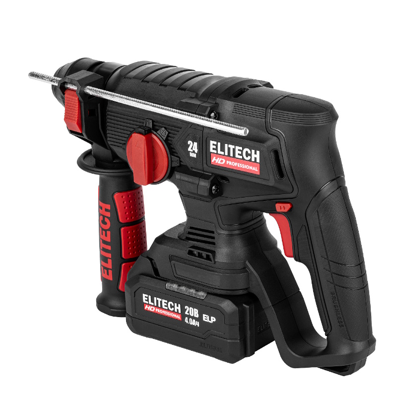 Аккумуляторный перфоратор Elitech HD CRH 2024BL (E2205.035.01) 214705 в кейсе в Коврове