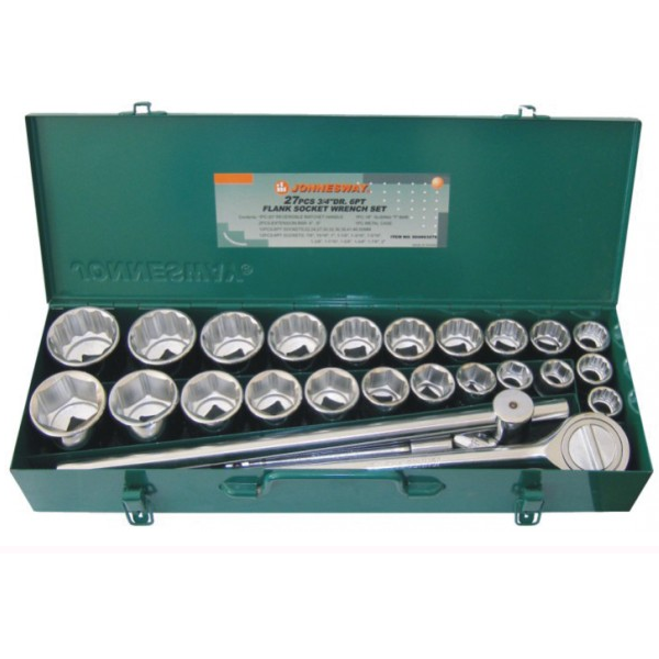 Набор головок торцевых дюймовых Jonnesway S04H6327S (3/4"DR, 7/8"-2", количество предметов 27) в Иваново