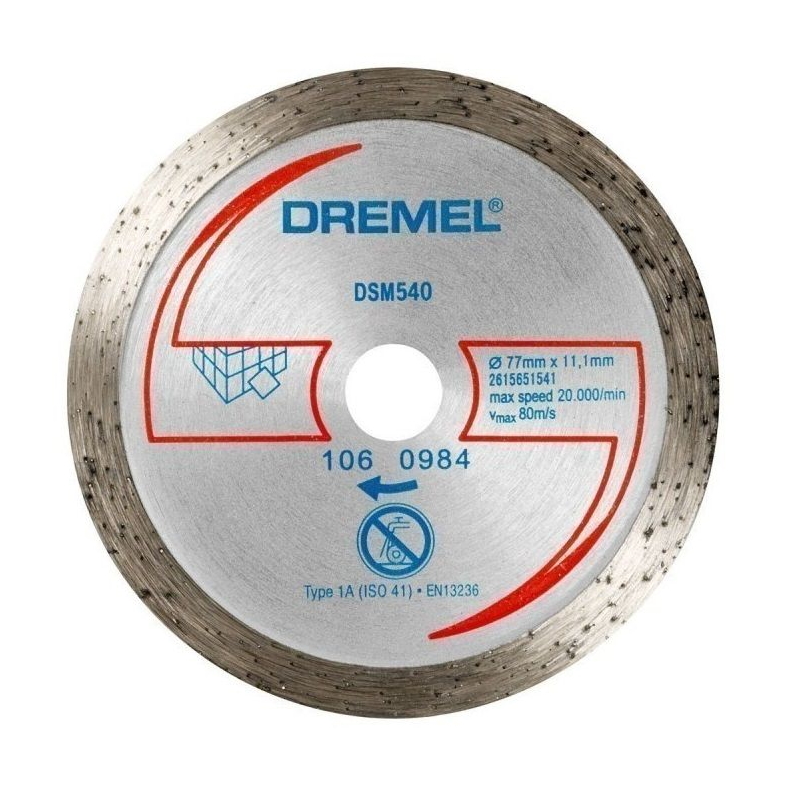 Алмазный отрезной диск по плитке Dremel DSM540 2.615.S54.0JA в Муроме