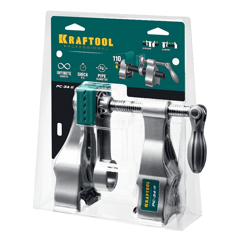 Струбцина трубная Kraftool PC-34-11 32301-2 в Рыбинске