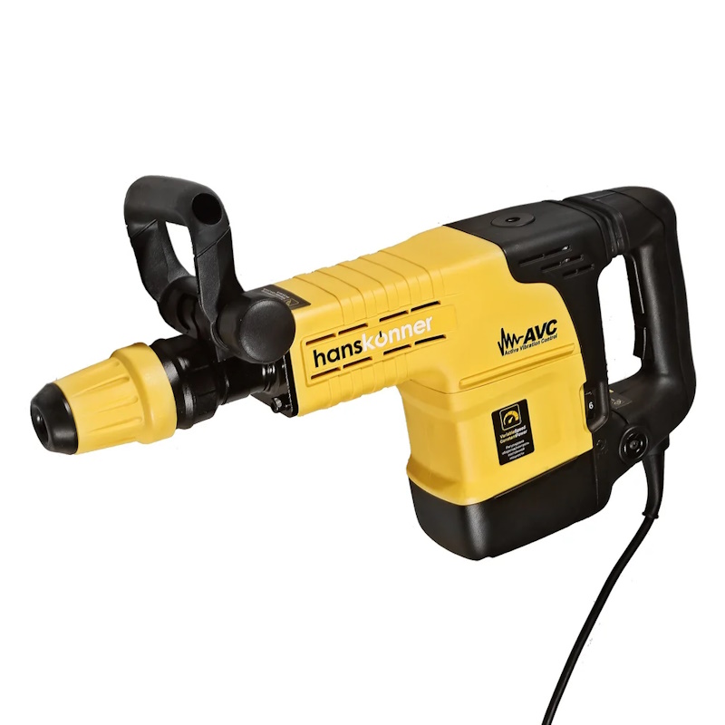 Отбойный молоток Hanskonner HDH1525M PLATINUM 1500Вт 6-25Дж SDS MAX 18мм кабель 6м 39990₽