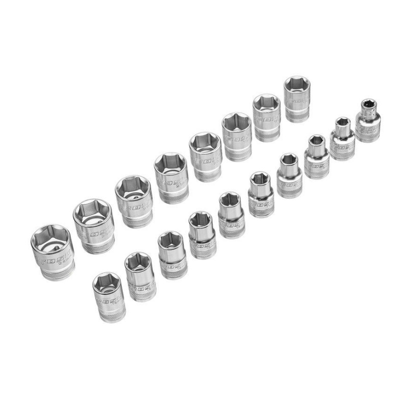Набор торцевых головок Gross 14145, 1/2", 3/8", трещотка 120 зубьев, 36 предметов в Туле