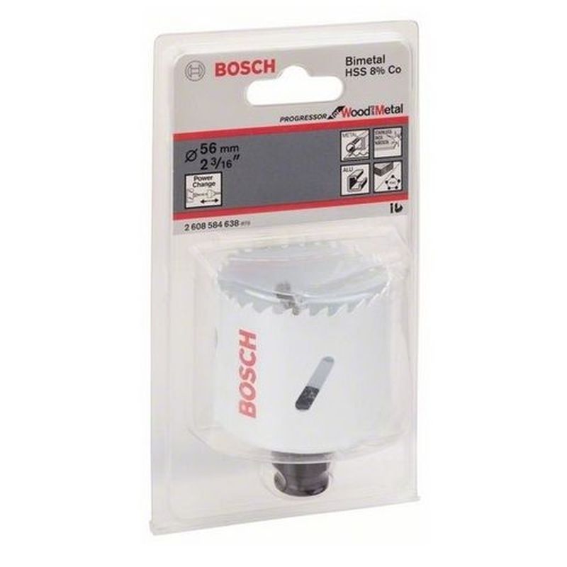 Коронка BOSCH PROGRESSOR 56мм 2.608.584.638 во Владимире