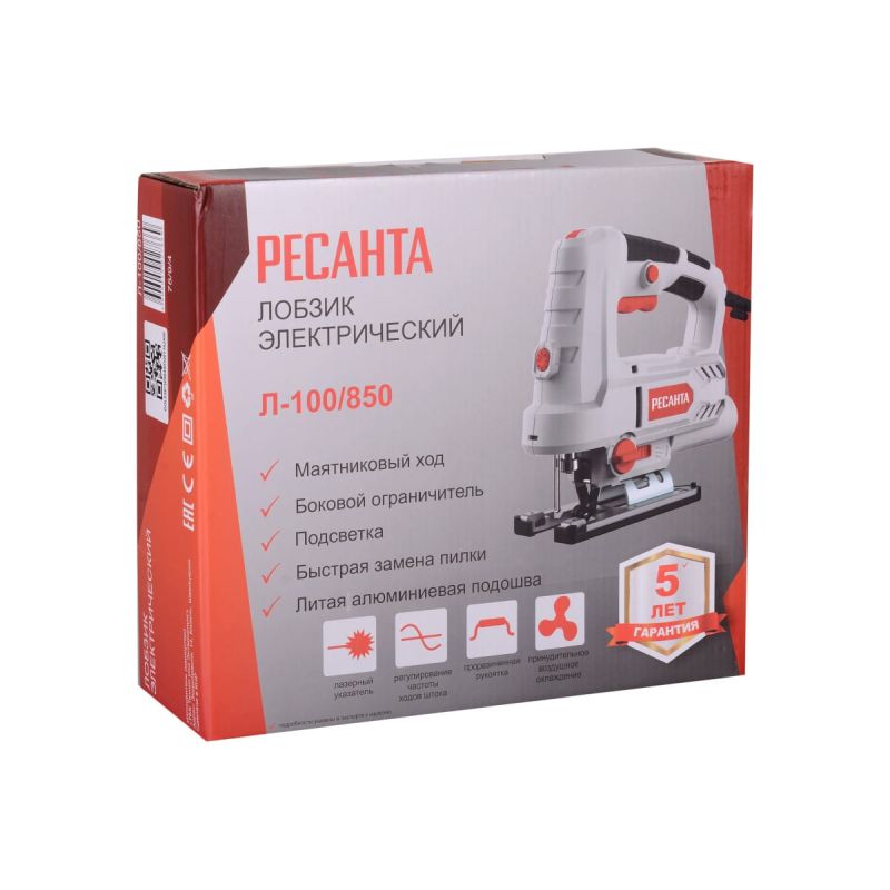 Электрический лобзик Ресанта Л-100/850 75/9/4 в Туле