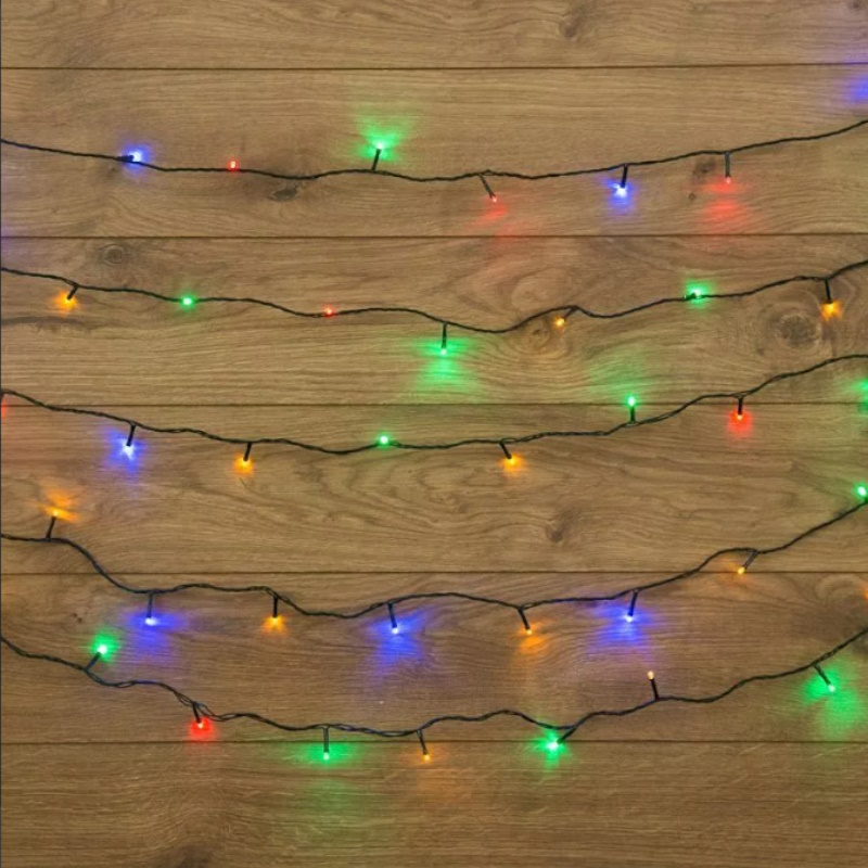 Гирлянда светодиодная Neon-Night "Твинкл Лайт" 303-059, 312903, 15 м, 120 LED, мульти  в Рыбинске