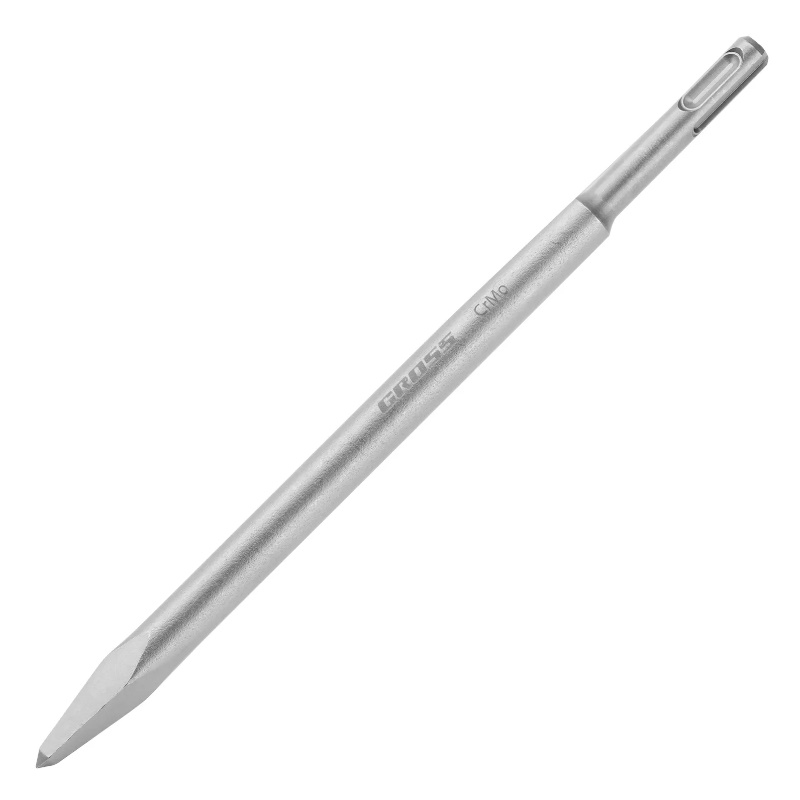 Зубило пикообразное Gross 703142, 250мм, CrMo, SDS PLUS в Твери