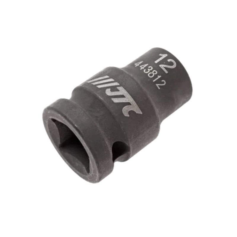 Головка торцевая JTC JTC-443812, ударная 6-гранная 1/2" х 12 мм, длина 38 мм в Угличе