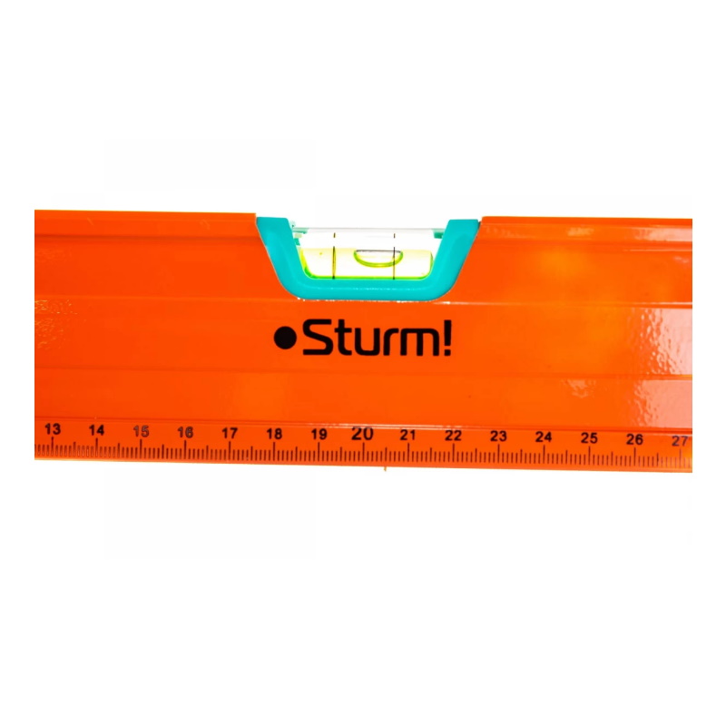 Уровень Sturm 2015-05-400, 400 мм,  фрезерованный,  магнитный,  3 глазка,  точность 1мм/м в Вологде