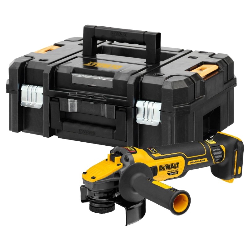 Угловая шлифмашина (болгарка) аккумуляторная DeWalt DCG409NT-XJ XR FLEXVOLT ADVANTAGE, 125 мм, 18 В, плавный пуск в Иваново