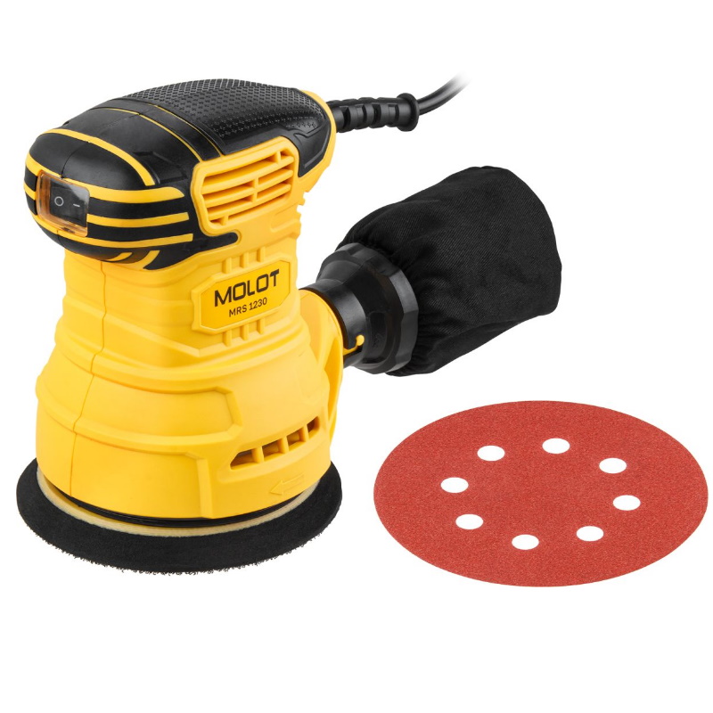 Эксцентриковая шлифмашина Molot MRS 1230 1335778, в коробке в Вологде